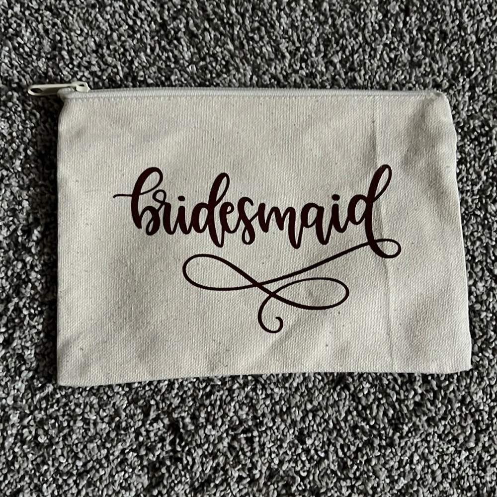 Bridesmaid Make Up Bag